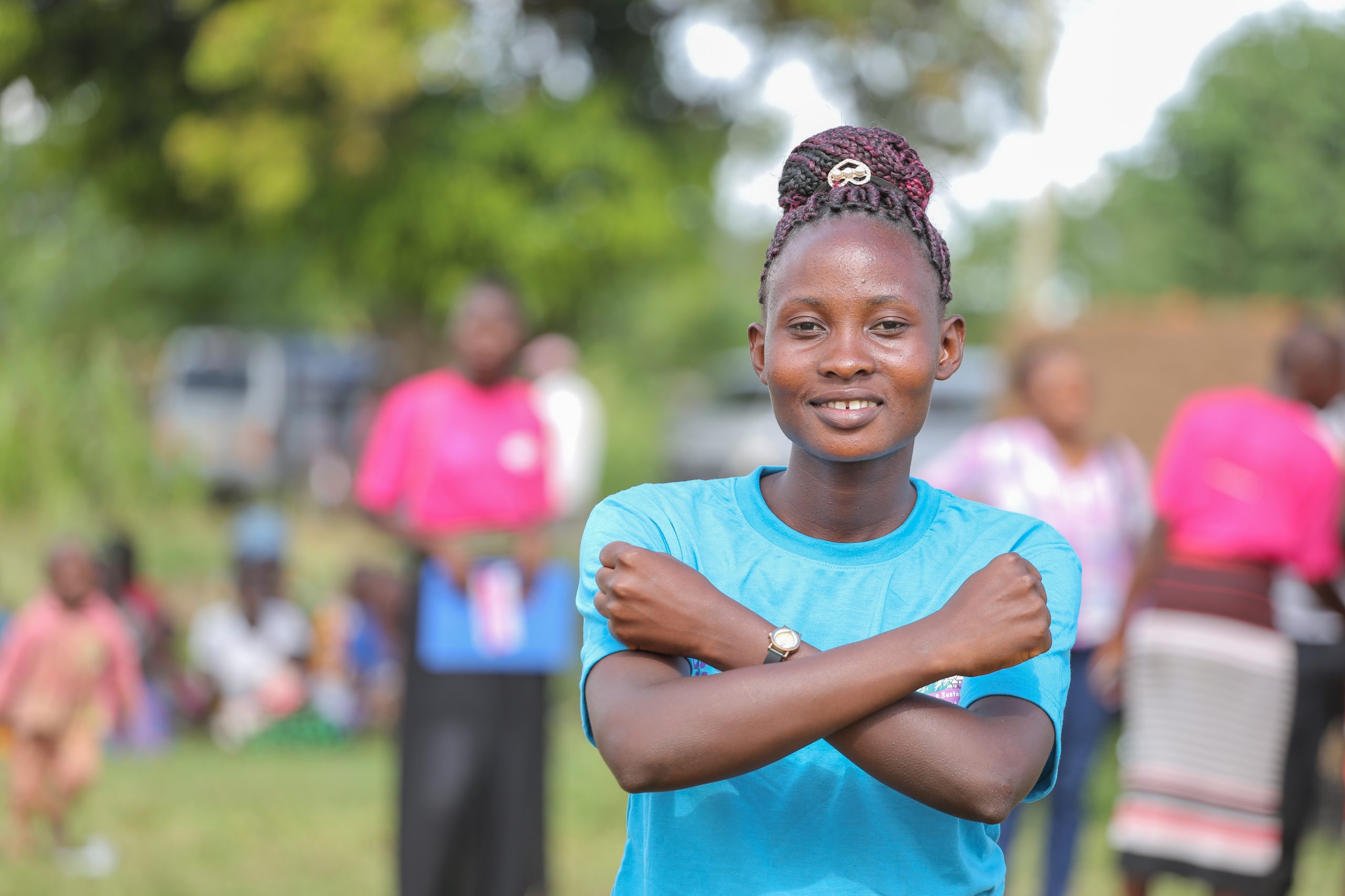 Doreen, an empowered She Leads Advocate