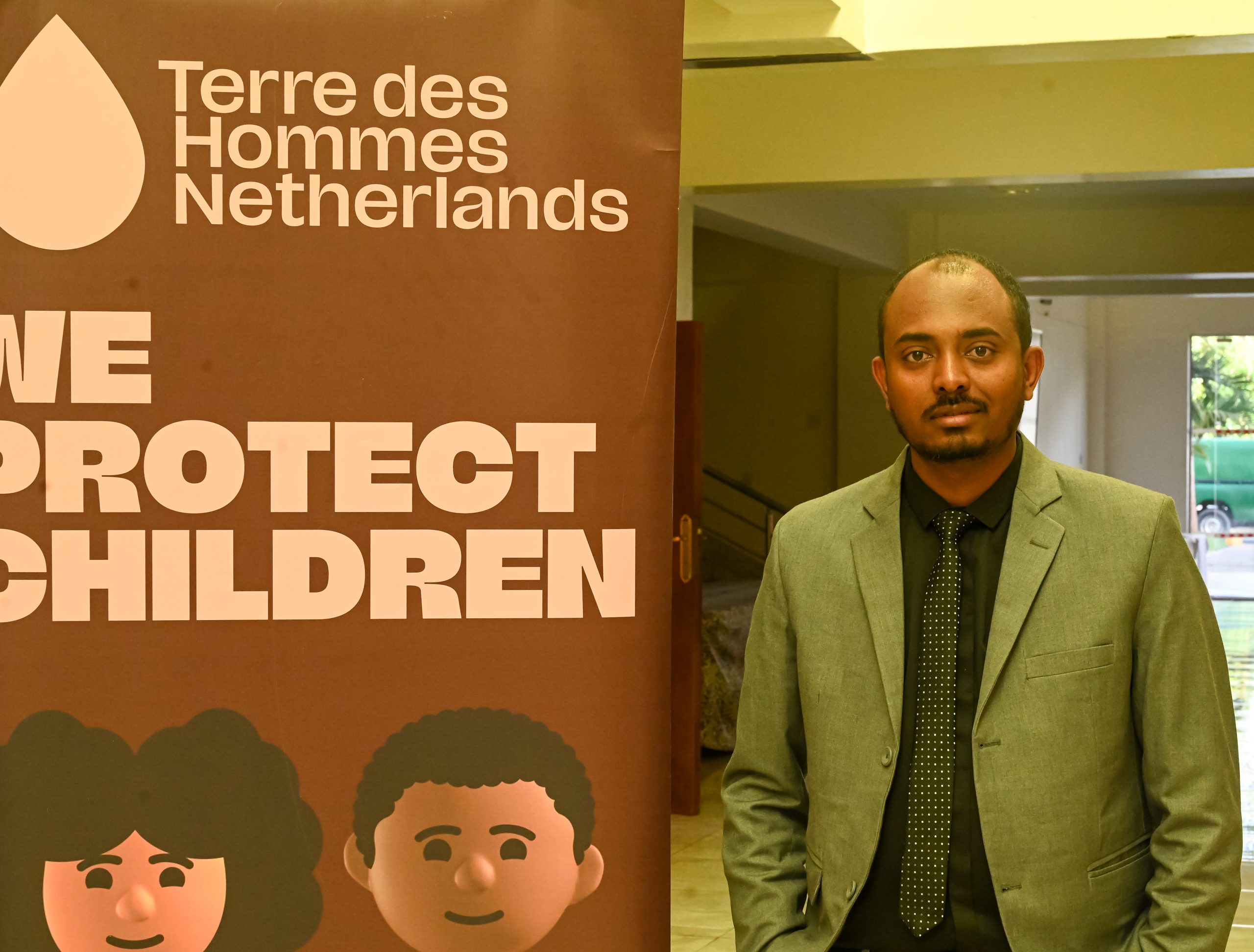 Fisehatsion Afework Laeke at the 3rd International Conference on Child Protection (ICCP) – Africa.