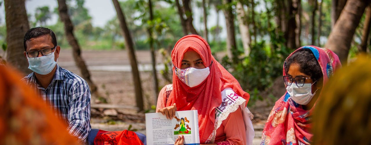 Awareness session in Bangladesh