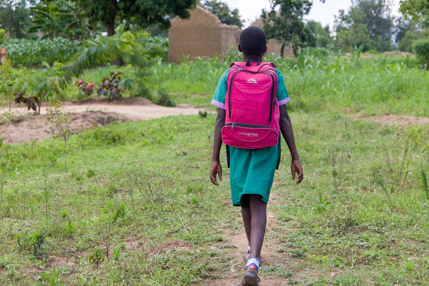 Rescued from child labour and thriving in school
